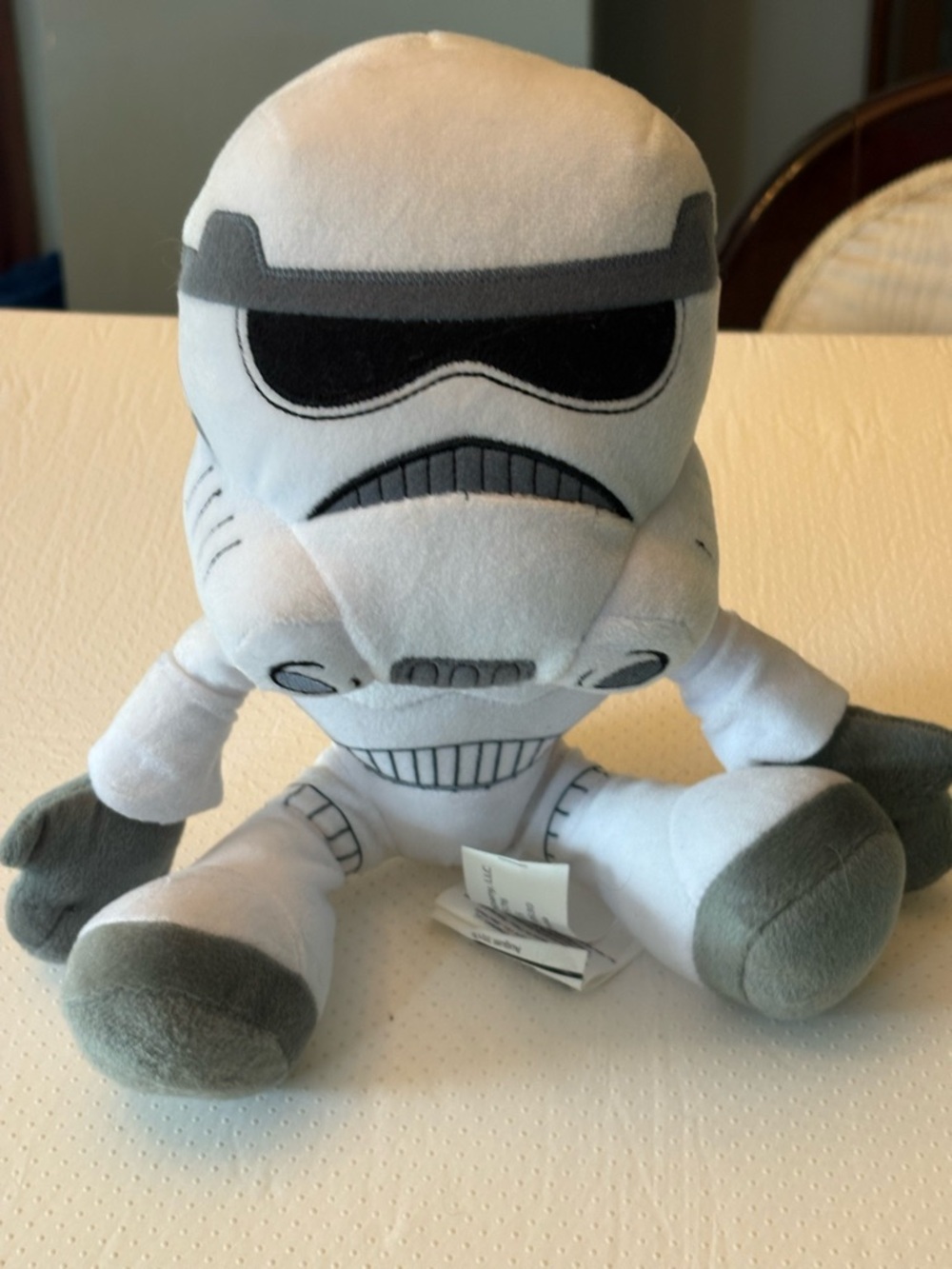 Star Wars White and Gray Stormtrooper Plush Collectible